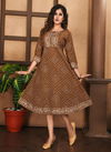 Beauty Srishti Heavy Fancy Wear Wholesale Cotton Anarkali Kurtis Catalog
